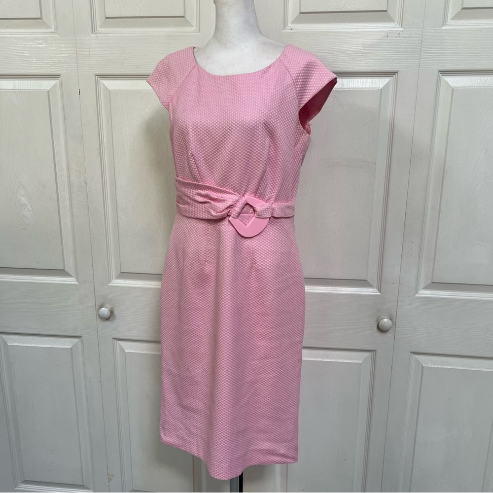 Pink Pencil Dress BIGIO Collection Women’s Size 6